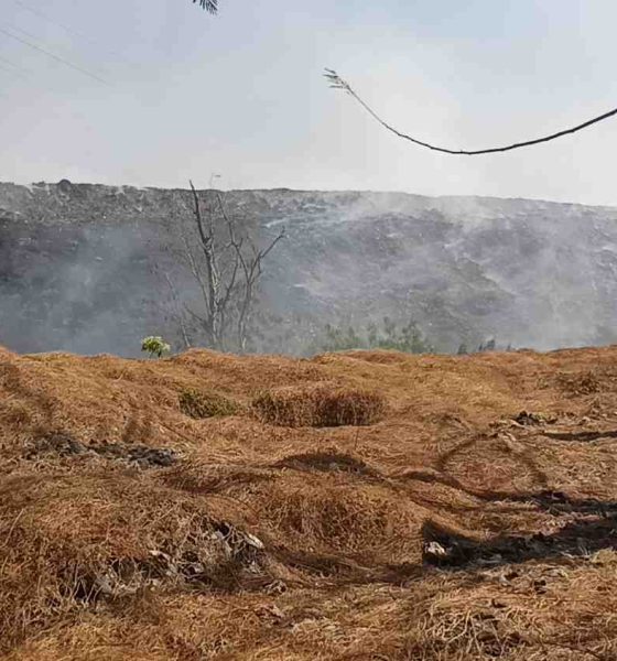 TPA Milangasri Magetan Terbakar, DLH Sebut Api Muncul Diduga dari Daduk yang Dibakar.