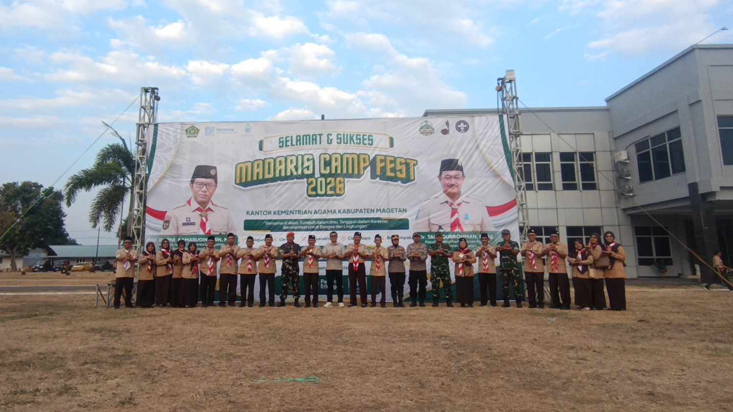 2.600 Anggota Pramuka MTs se-Magetan Ikuti Madaris Camp Fest 2026