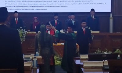 DPRD Magetan Punya Pimpinan Baru, Riyin Nur Asiyah Resmi Jabat Ketua Dprd Magetan.
