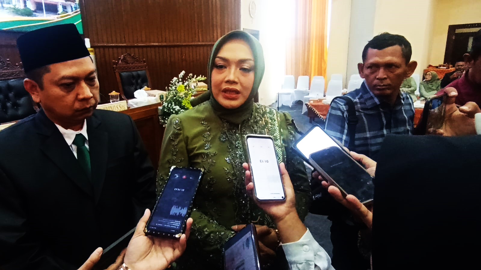 Ketua DPRD Magetan Riyin,  DPRD Magetan Akan Perbaiki Citra dan Perkuat Pengawasan
