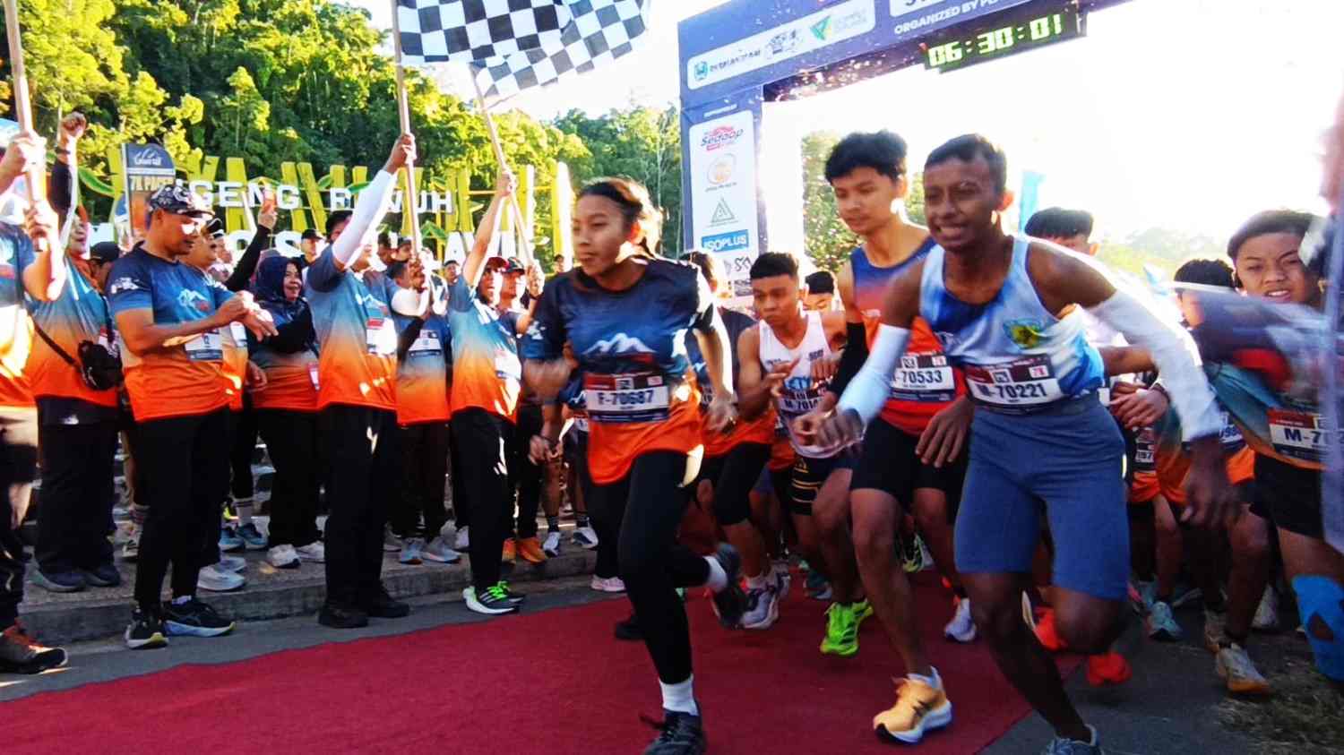 Lawu Fun Run 3 di Singolangu Diikuti 1.408 Peserta Tidak Hanya Sekedar Lari, Ada Semangat Kembangkan Potensi Wisata dan Peternakan Sapi Perah.