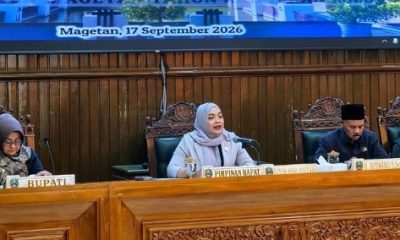 Pengantar Nota Keuangan Raperda APBD TA 2026,  PAD Magetan Naik Jadi Rp358,7 Miliar, Pendapatan Transfer Turun dalam P-APBD 2026