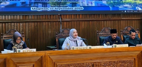 Pengantar Nota Keuangan Raperda APBD TA 2026,  PAD Magetan Naik Jadi Rp358,7 Miliar, Pendapatan Transfer Turun dalam P-APBD 2026