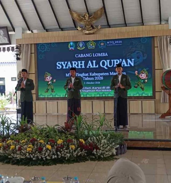 MTQ Tingkat Kabupaten Magetan 2026, Quran di Hati Karya di Aksi untuk Magetan Harmonis