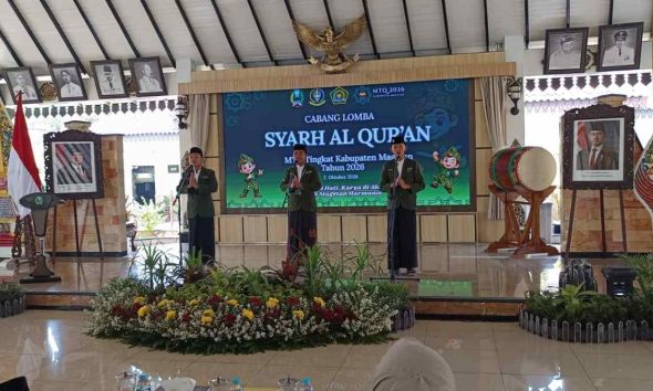 MTQ Tingkat Kabupaten Magetan 2026, Quran di Hati Karya di Aksi untuk Magetan Harmonis