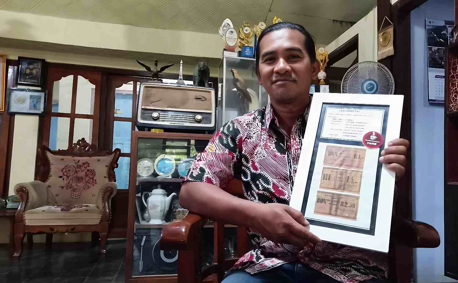 Cerita Imam Tentang Tiga Lembar Uang Oerida dan Jejak Sejarah Magetan yang Hampir Hilang