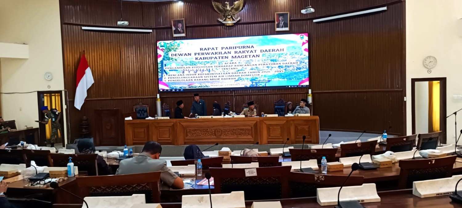 Ketua DPRD Magetan Minta Maaf, Rapat Paripurna 3 Raperda Ditunda karena Tak Kuorum, Akan Evaluasi Jadwal Sidang yang Padat