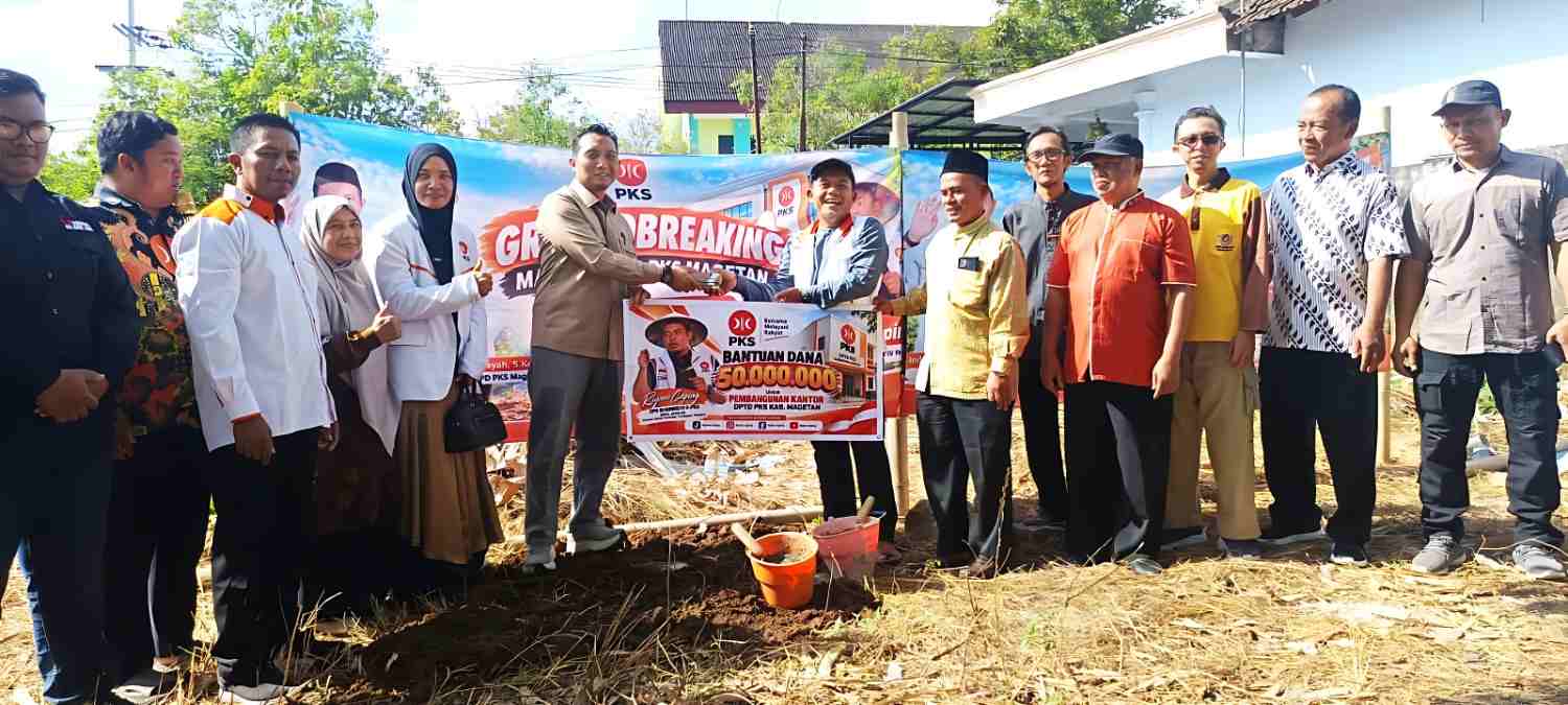 Dibangun dari Infak Kader, Gedung Baru PKS Magetan jadi Rumah Masyarakat, Ditargetkan Dongkrak Kinerja dan Kursi DPRD
